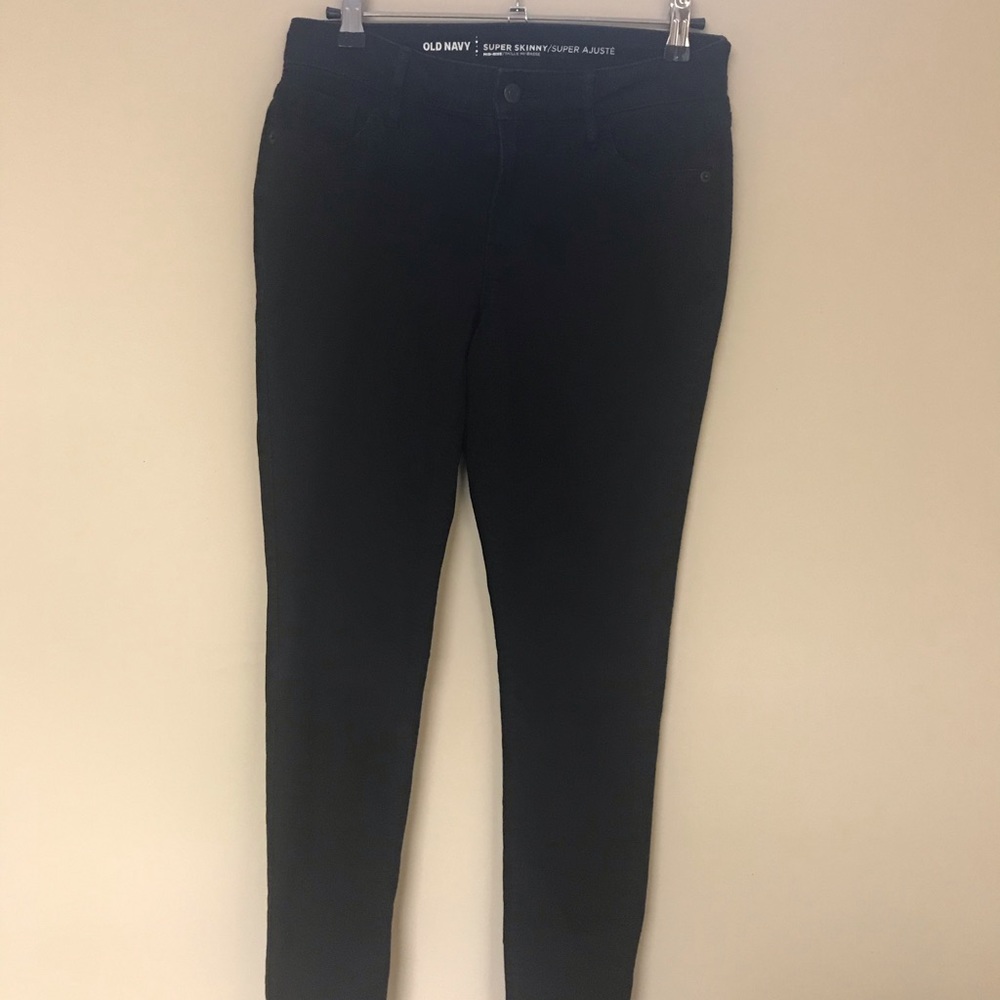 Old Navy Super skinny black jeans